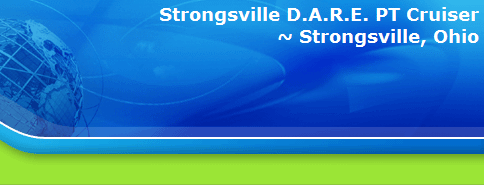 Strongsville D.A.R.E. PT Cruiser
~ Strongsville, Ohio