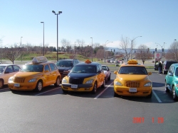Yellow Cab Company Roanoke VA PT Cruisers