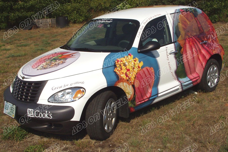 vehicle-wraps-graphics-vinyl-fleet-large-format-car-SUV-chrysler-pt-cruiser-conagra-foods-driver(1)