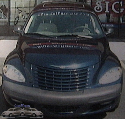 Terry PT Cruiser 4 Proof of Purchase