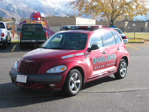 South Weber Utah Law Enforcement PTCruiser