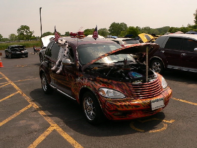 Butch and Anna Foley's 911 Tribute PT Cruiser New York