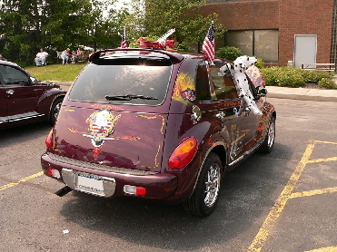 Butch and Anna Foley's 911 Tribute PT Cruiser New York