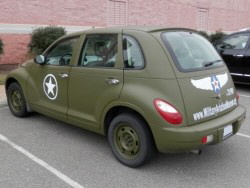 Military Aviation Museum - Army PT Cruiser