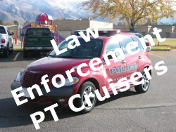 South Weber, Utah Law Enforcement PT Cruiser