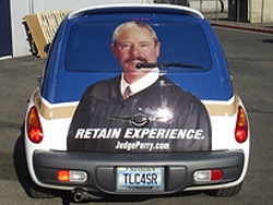 Re-Elect Judge Perry PT Cruiser ~ ADD LOCATION