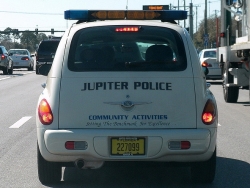 Jupiter, Florida Law Enforcement PT Cruiser